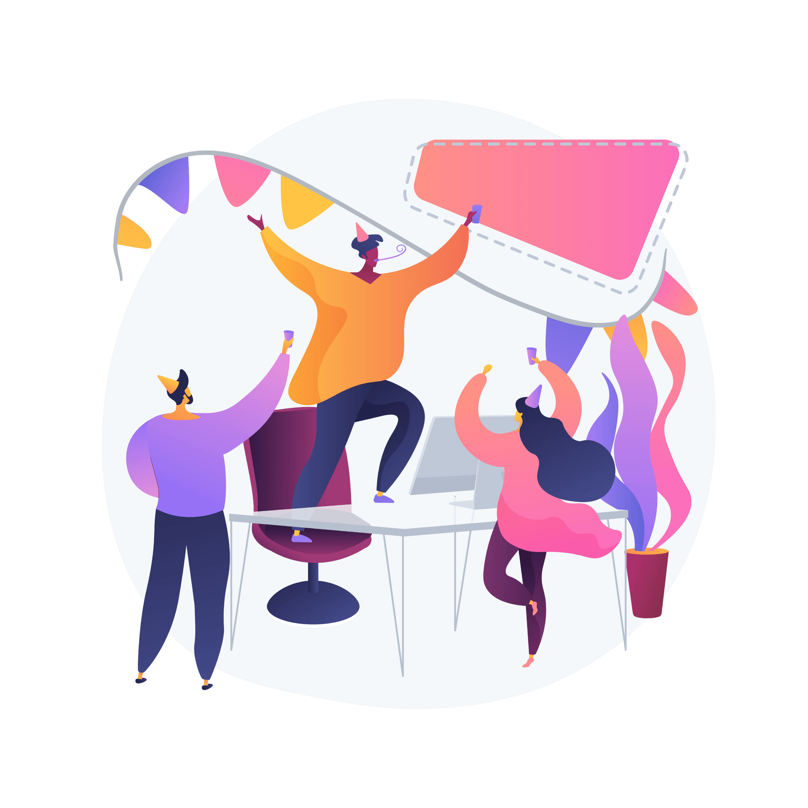 Event Organization Illustration